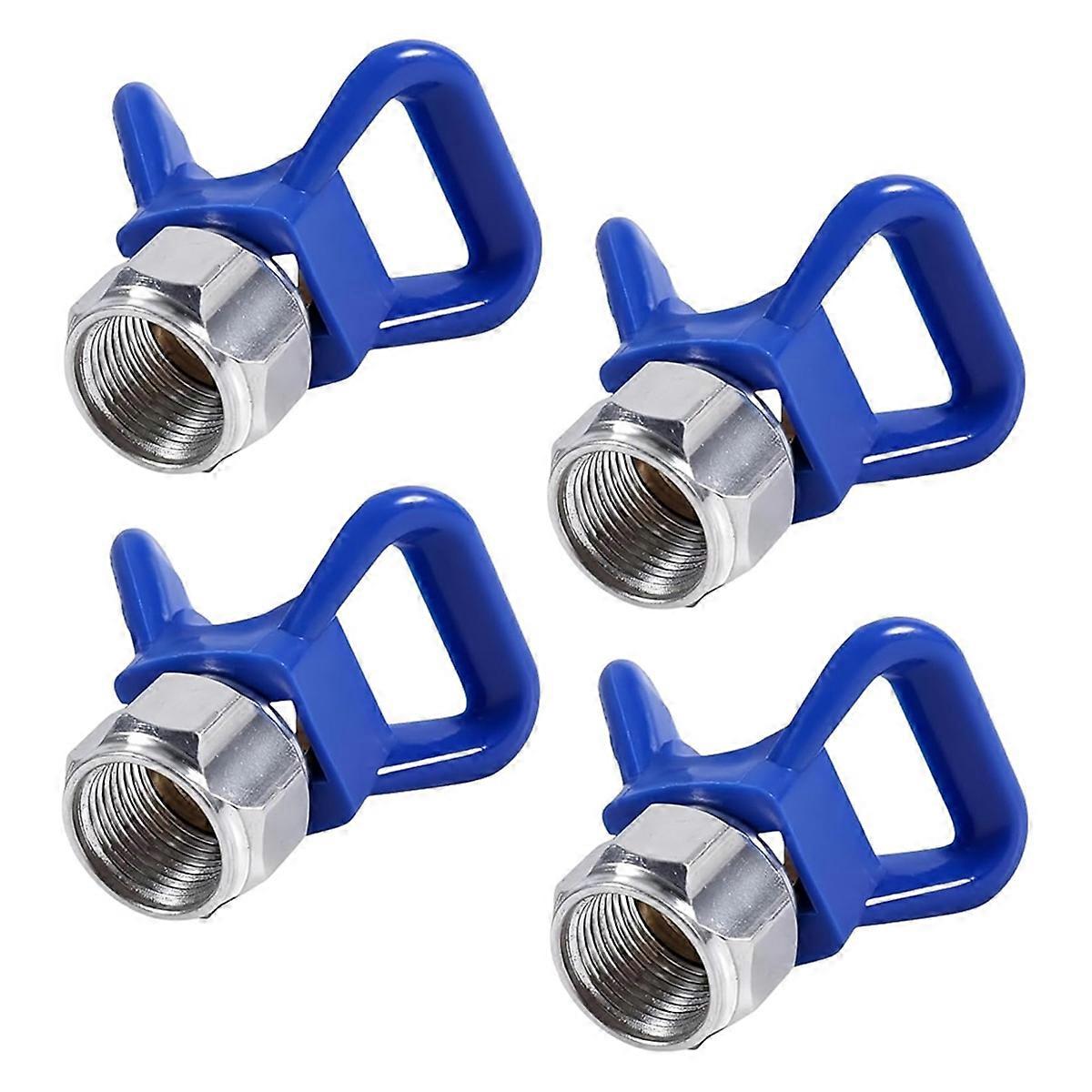 246215 7/8-Inch Tip Guard Base G7/8 Tip Blue X Reversible Tip Nozzles HandTite Fits Airless Paint 2