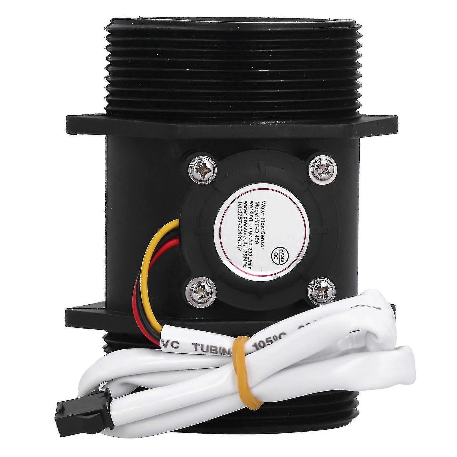 Yfdn50 G2 Inch External Thread Water Flow Sensor Flowmeter 10200l/min Dc324v