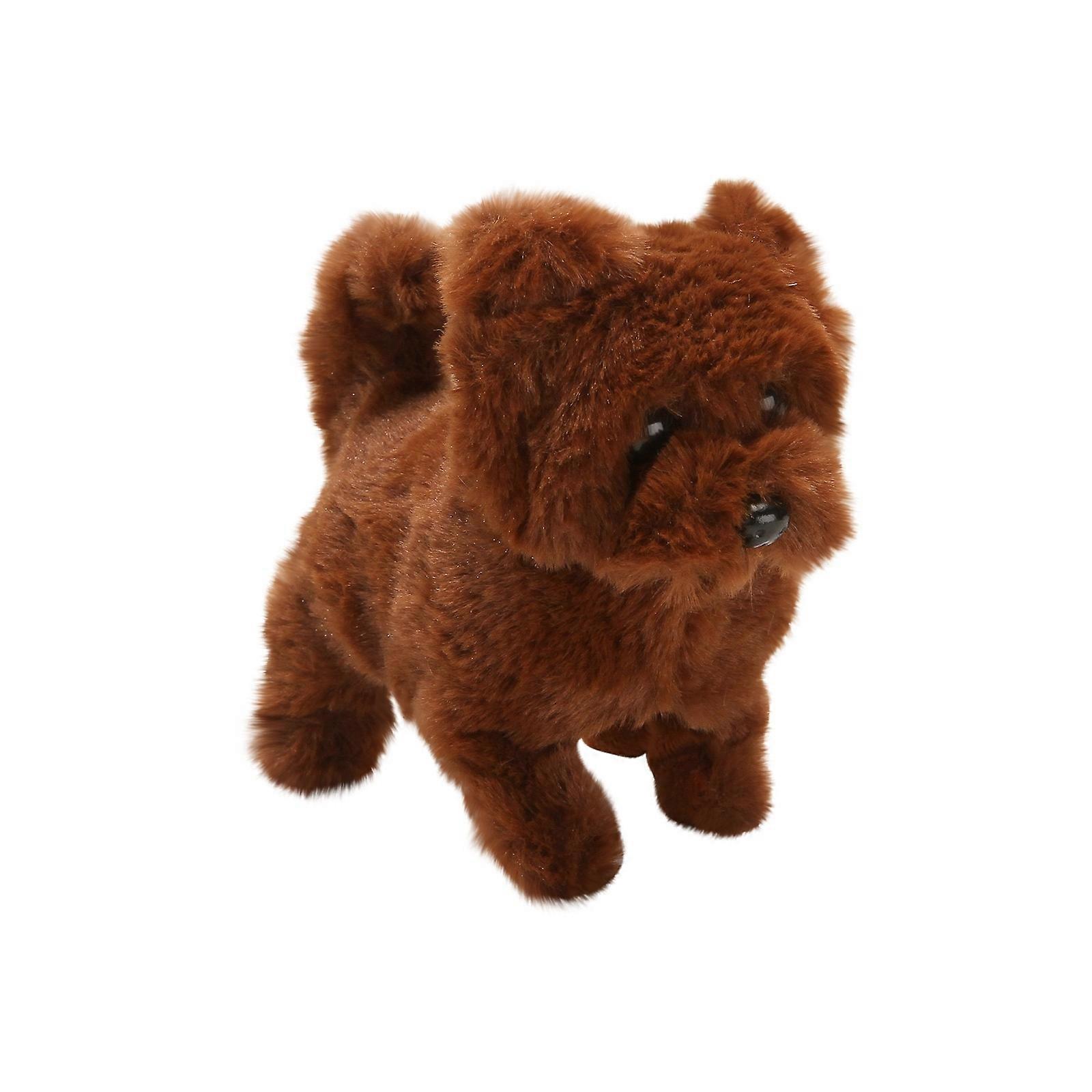 Plushie Simulation Puppy Pet Toy Dog Can Walk And Call Toy Dog Children’s Gift Style YJ