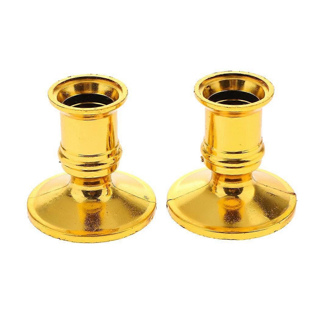 2x Electronic Candle Taper for Romantic Golden