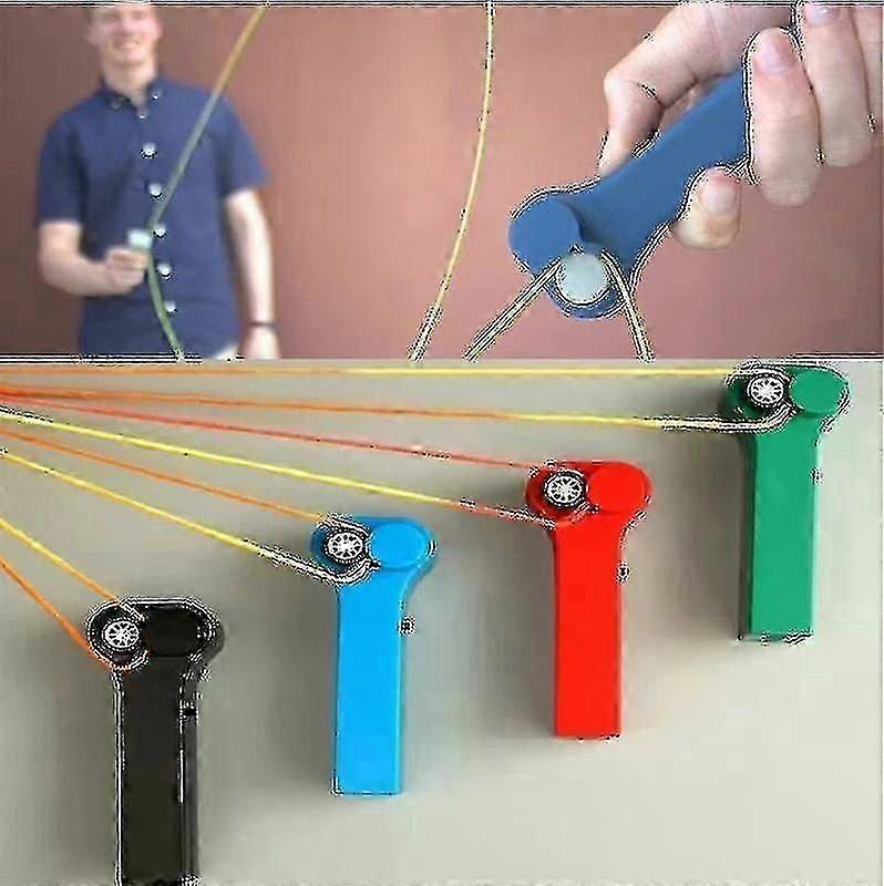 Zipstring Rope Propeller Launcher Electric String Toy