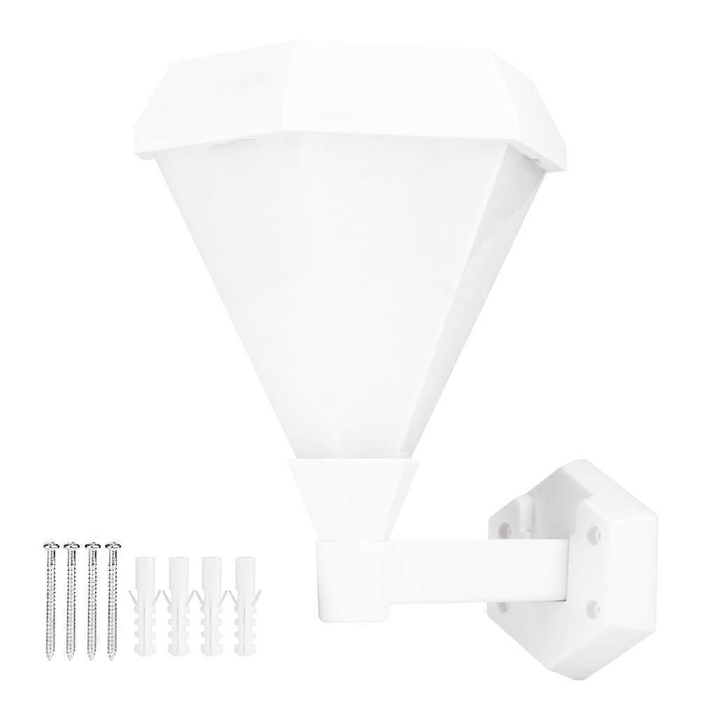 Simulation Flame Light Solar Power Wall Light for Courtyard and Garden Fence Decoration, Waterproof and Energy Efficient