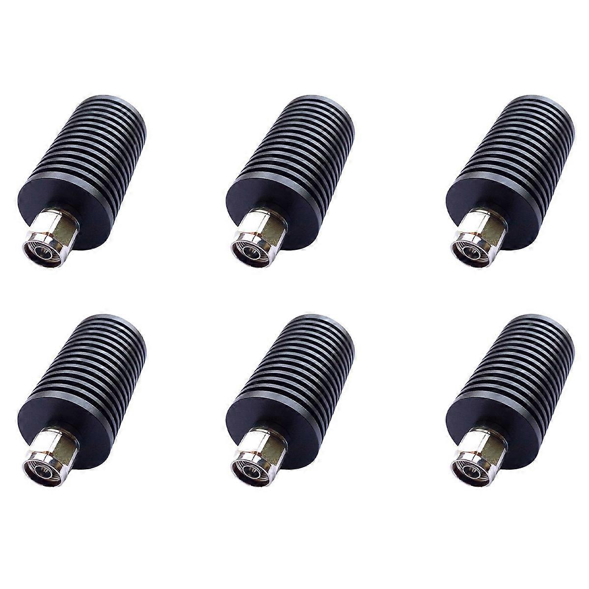6X 50W N Male Connector Rf Dummy Load, RF Termination Load , 50 Ohm, DC To3 GHz