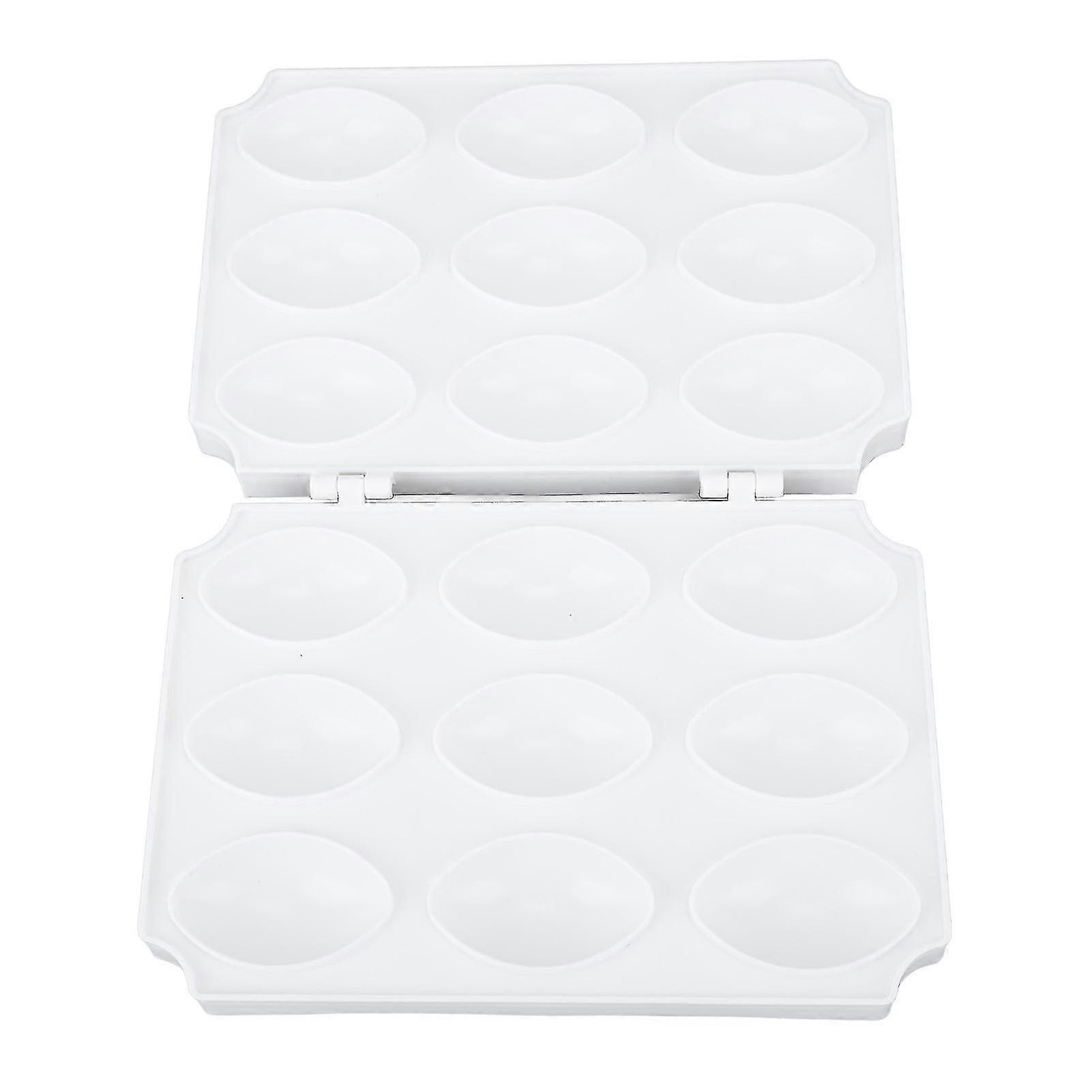 Zhenqi Gehaktbal Mal, Handmatige Gehaktbrood Maker Druk Tool Gehaktbal Mal, Kibbeh Maker Mal, Processor Handleiding Gehaktbrood Maker Press Tool DIY Upgrade 9 Grids Zelfgemaakte Vleesmaker Keuken Accessoires