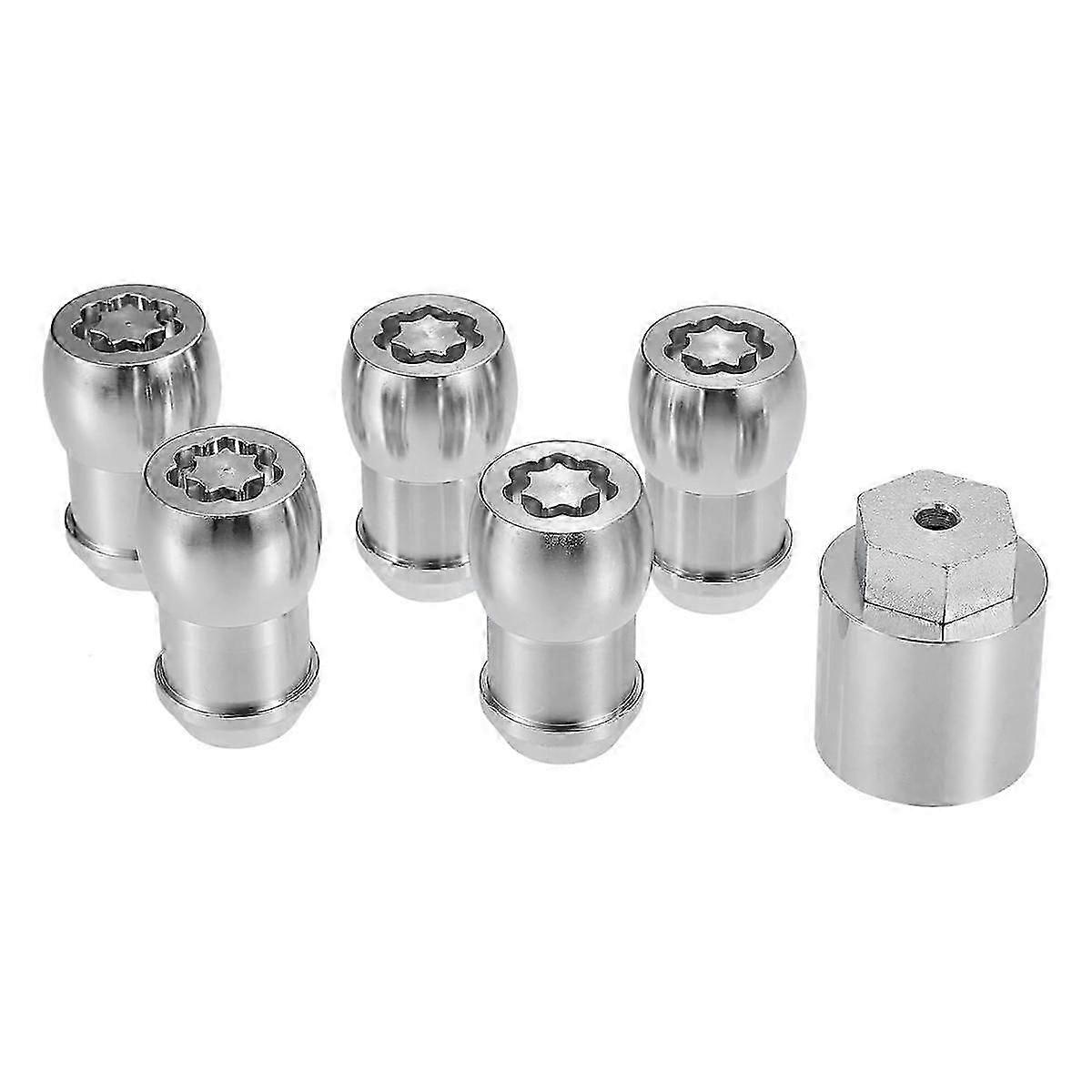 82215711 Wheel Lock Locking Lug Nut Kit with Key compatible with Wrangler JL 2018-2024 2020-2024