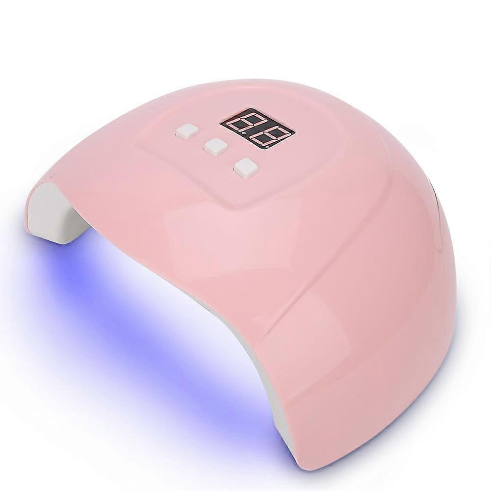 Effortless Beauty, Dual Light Sources Led Uv Lamp, Automatic Sensor For Quick Drying Professional Nail Art Tools, High Quality Material, 48W