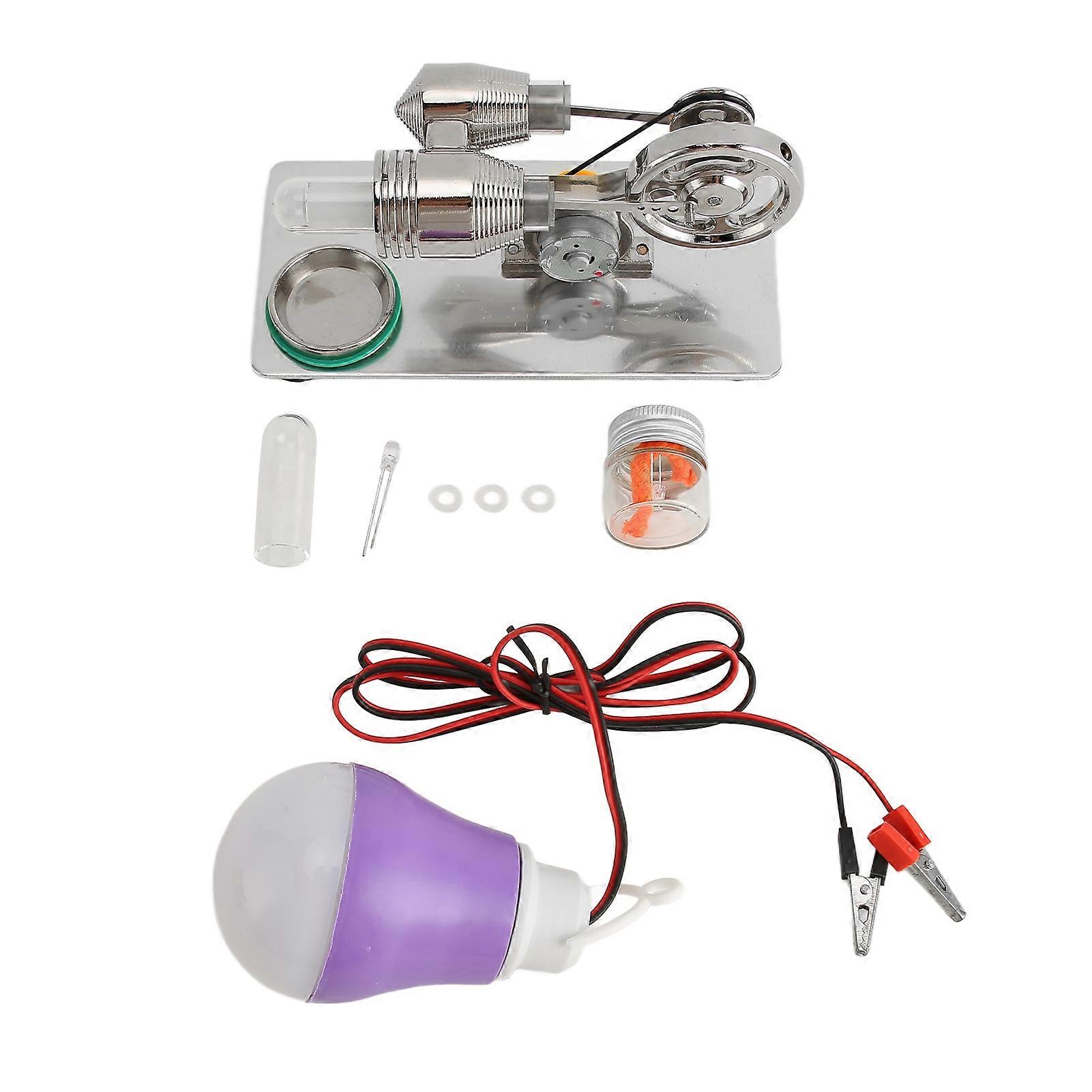 Engine Motor Simple Operation Low Noise Stirling Scientific Physical Model Science Experiment Toy