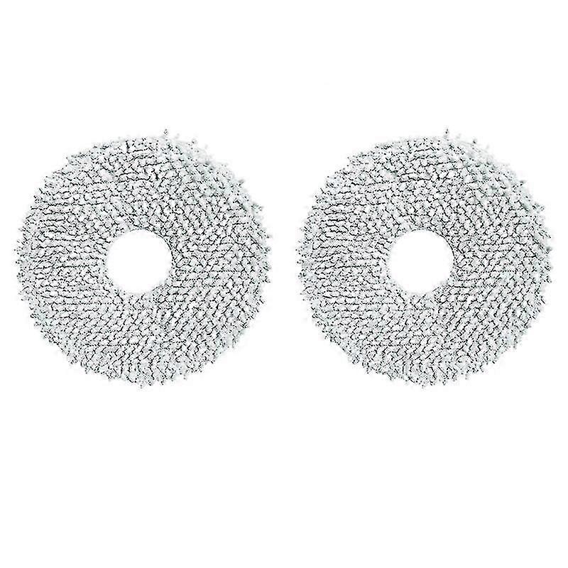 2/8pcs Mops & Rags Compatible Accessories for Chasing S10/S10 Pro Sweeping Robot