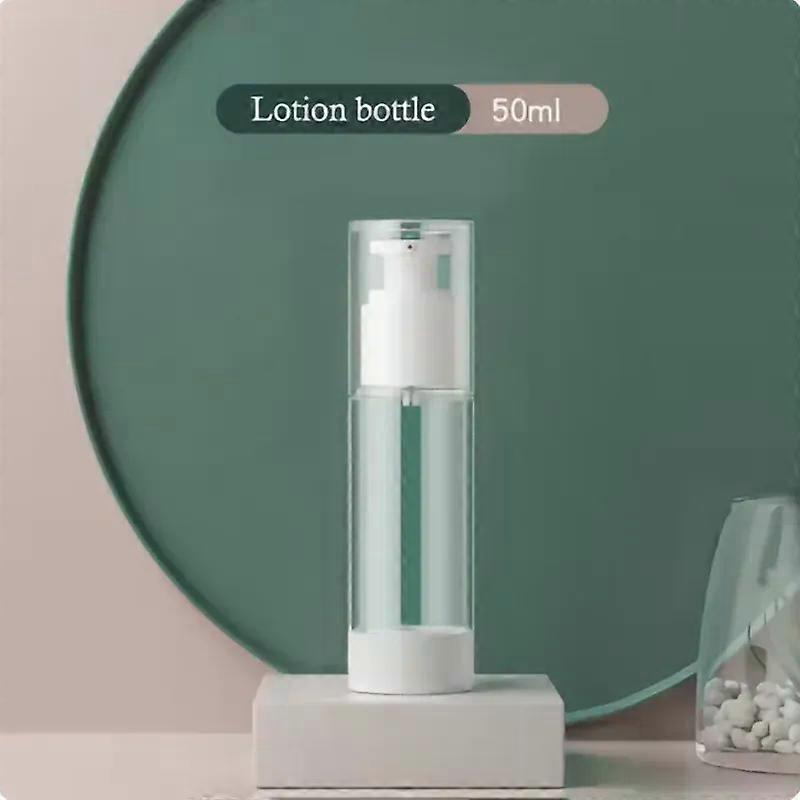 Portablere空のローション/スプレーエアレス真空詰め替えボトル女性15-100MLトラベルボトルポンプトイレタリー化粧品容器