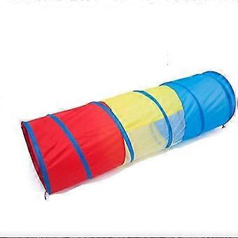 Tunnel für Kleinkinder Kinder Tunnelspielzeug oder Geschenk Innen- oder Außenkrabbeln Tunnelspielzeug (buntes Krabbeln