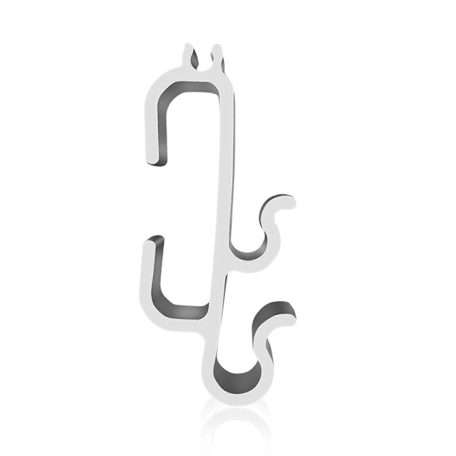 Data Cable Fixer Buckle Virtual Reality Accessories Portable VR Cord Clip Wire Organizer Cable Clamp for Quest 2 White