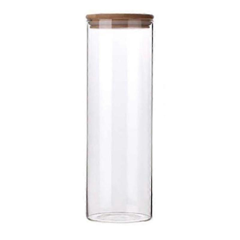 The New 1pcs Round Glass Containers