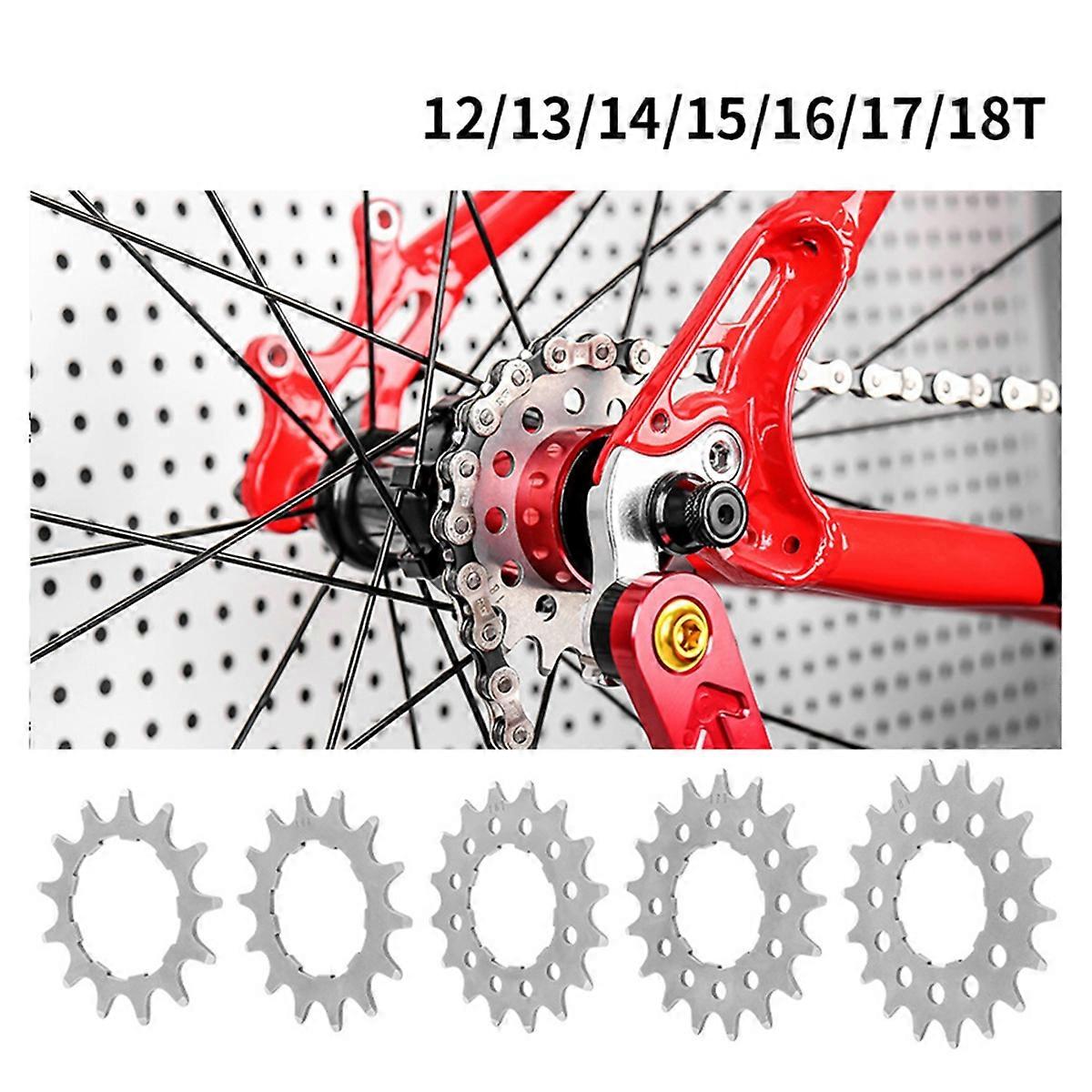 Bike Cassette Cog Single Speed Sprockets Flywheel Cog 17T