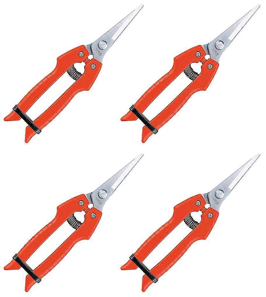 4 Pack Needle Nose Pruner for Precision Gardening and Crafting Compact Size Multi Pack Ergonomic Grip
