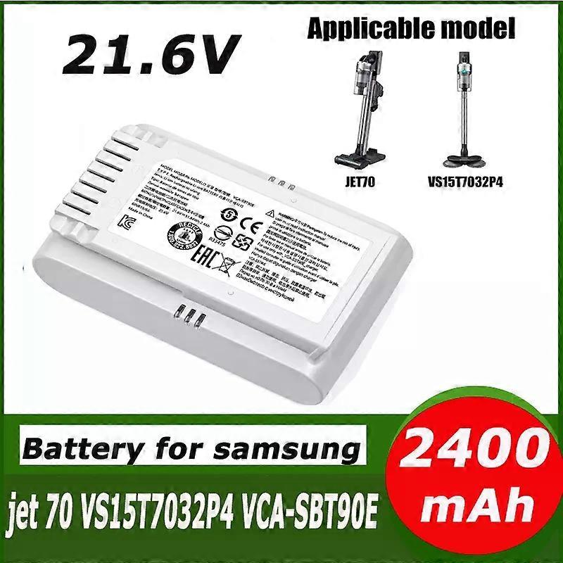 ينطبق على بطارية جديدة لبطاريات المكنسة الكهربائية سامسونج جيت 70 VS15T7032P4 VCA-SBT90E 21.6 فولت 5000 مللي أمبير