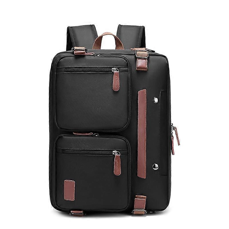 10001 Business Computer Backpack Multifunctional Simple Waterproof Nylon Travel Backpack, Size: 15.6 inch