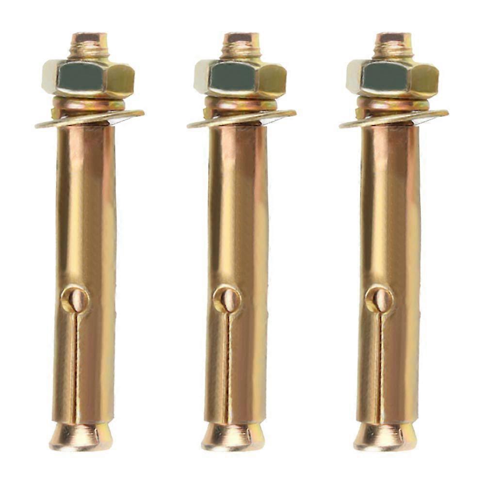 Nuts and Bolts, Expansion Bolts M8*80 and M14*100 Hex Nut Sleeve Anchor Set, 10 Pieces and 3 Pieces