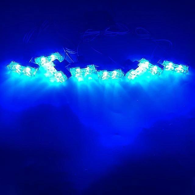 Car led Grilles Light Wireless Remote FlashingWarning Light Motorcycle