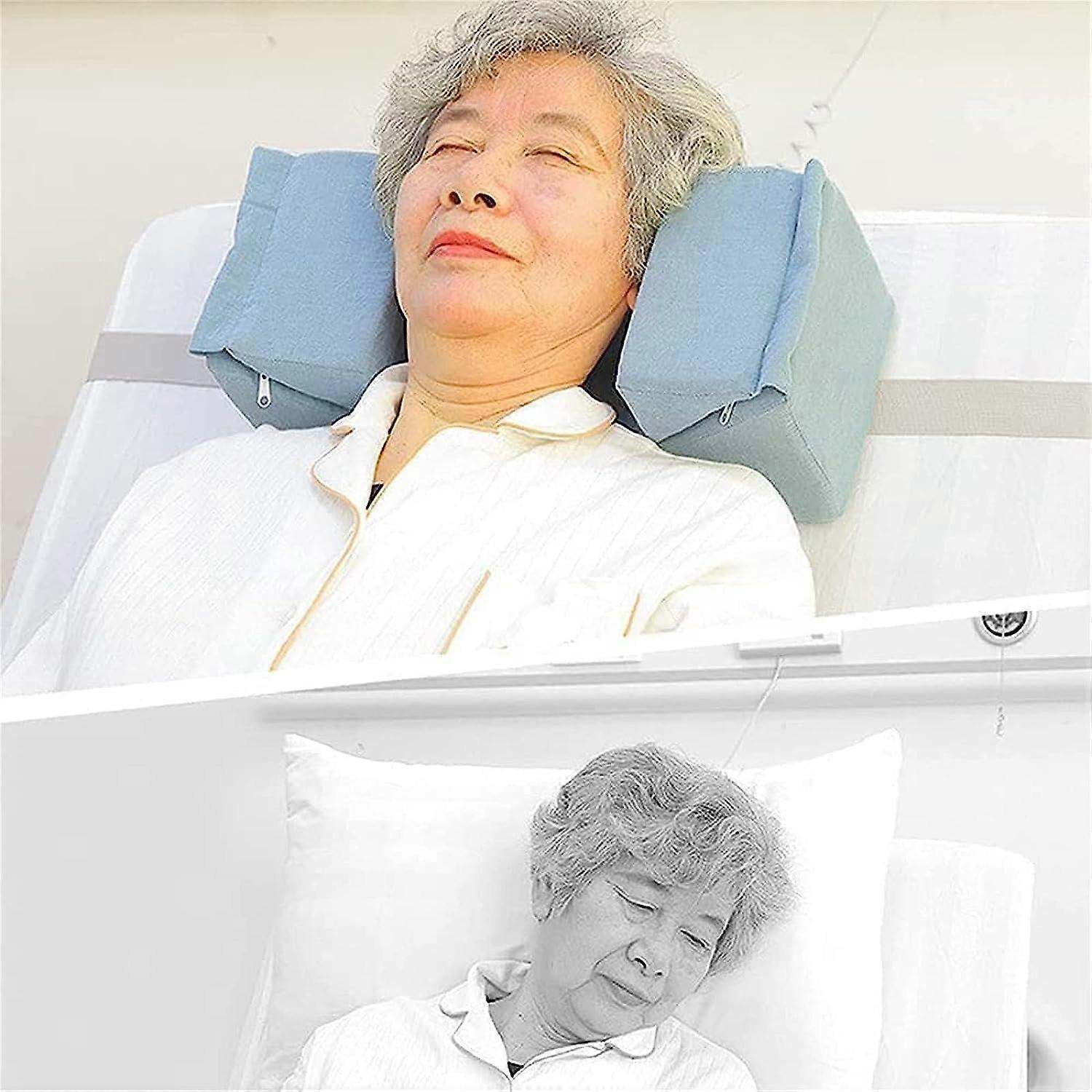 Neck Support Pillow for The Elderly, Wedge Pillow Recliner Head