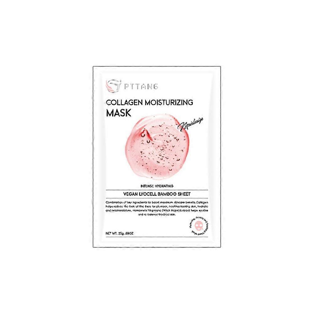 1/4pcsバイオコラーゲンモイスチャライジングフェイスマスクブライトニングフェイシャルナリッシュファーミング