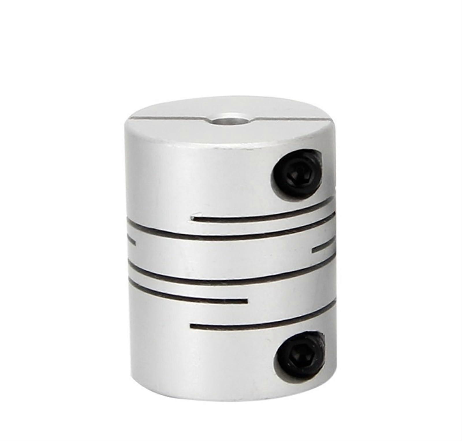 Aluminum Rigid Shaft Coupling 20mm Length 25mm CNC Aluminum Alloy Parallel Clamping for Encoder Stepper Servo Motors