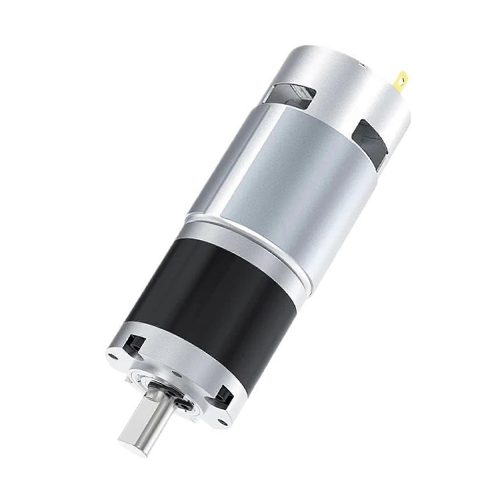 42GP775 Metal Planetary Gear DC Motor DC: 24V/1600RPM8RPM High Torque and Forward/Reverse PWM Speed Regulation(220RPM)