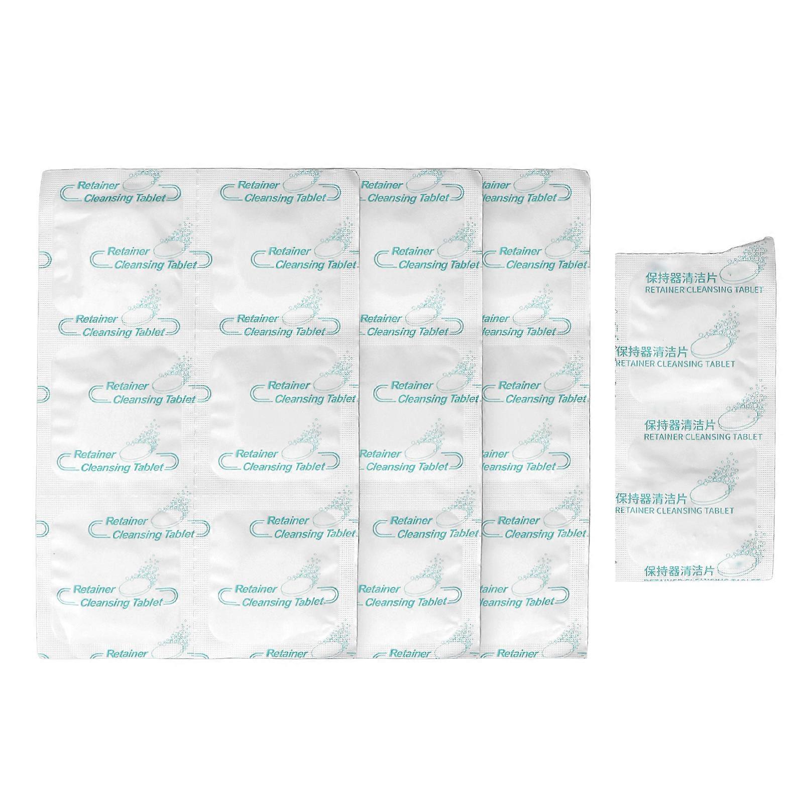 20pcs Denture Cleaning Tablets Denture Cleanser for Teeth Appliances Complete Clean