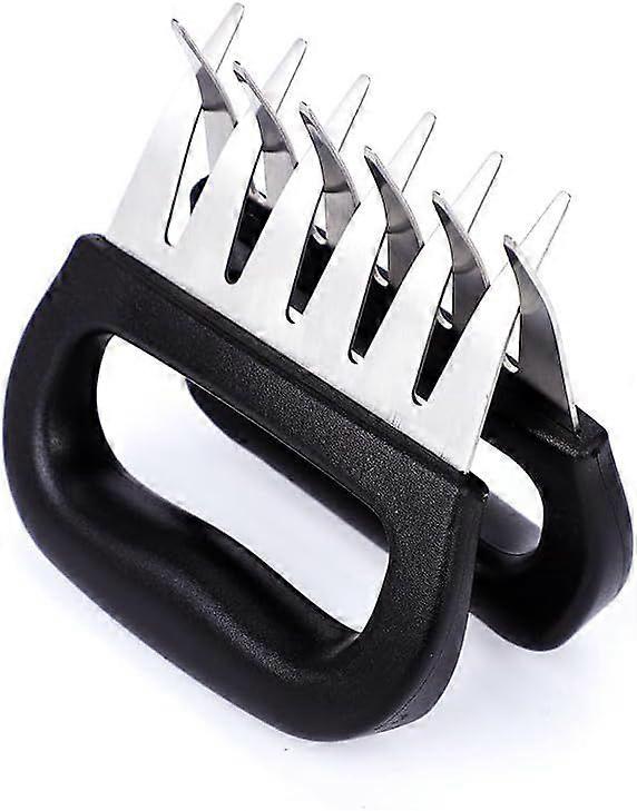 Stainless Steel Meat Shredder Claws with Heat Resistant Handles, Set of 2 Meat Handler Shredder Claws for shredding Pulled Pork, Poultry or just hand