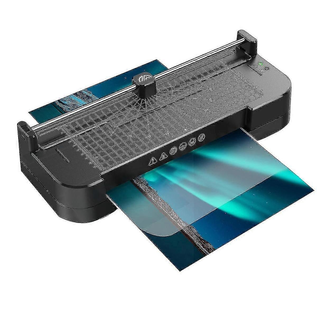4-in-1 Laminator Thermal Lamination Kit Laminator Machine For Office Home Classroom-eu Plug-dwdz