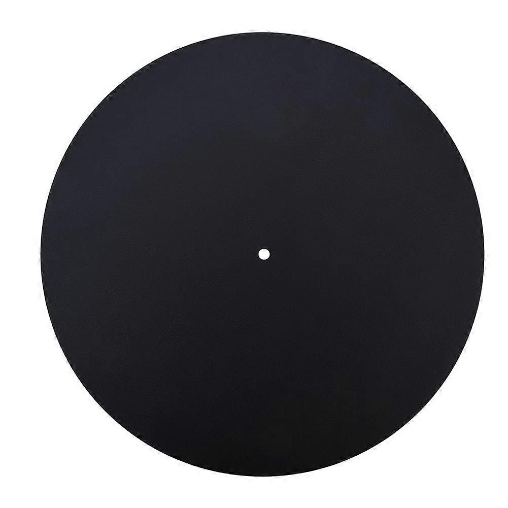 Record Player Mat, 1.5MM Soft Leather Mat Slipmat, Turntable Platter Wool Mat