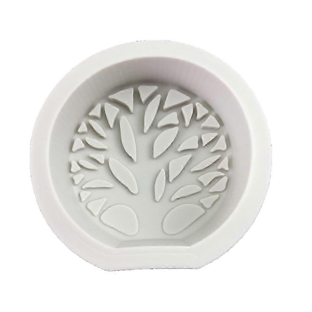 Candle Making Tools Soap Mould Tree Shaped Silicone Material for DIY Hand-Making--