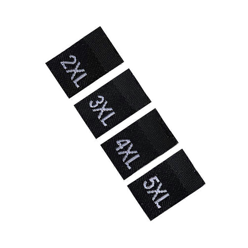 Clothing Size Markers, Sturdy Woven Labels for Managing Apparel Sizes, Practical Solution