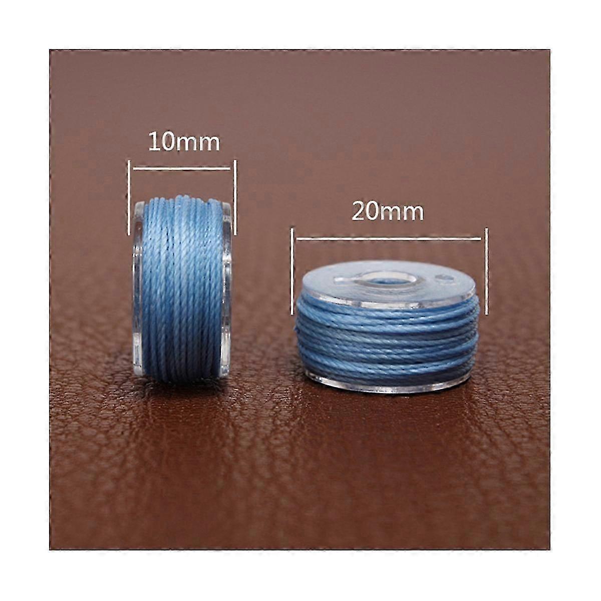 25 Colors/Wax Thread Polyester Thread Waxed Thread Box Set Woven Bracelet for Leather Craft Sewing