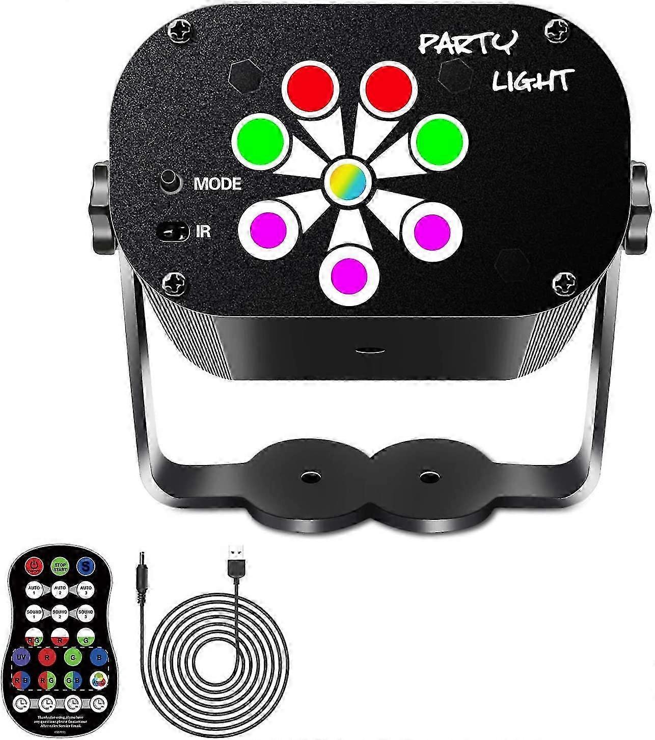 USB Sound Activated LED Party Disco Light