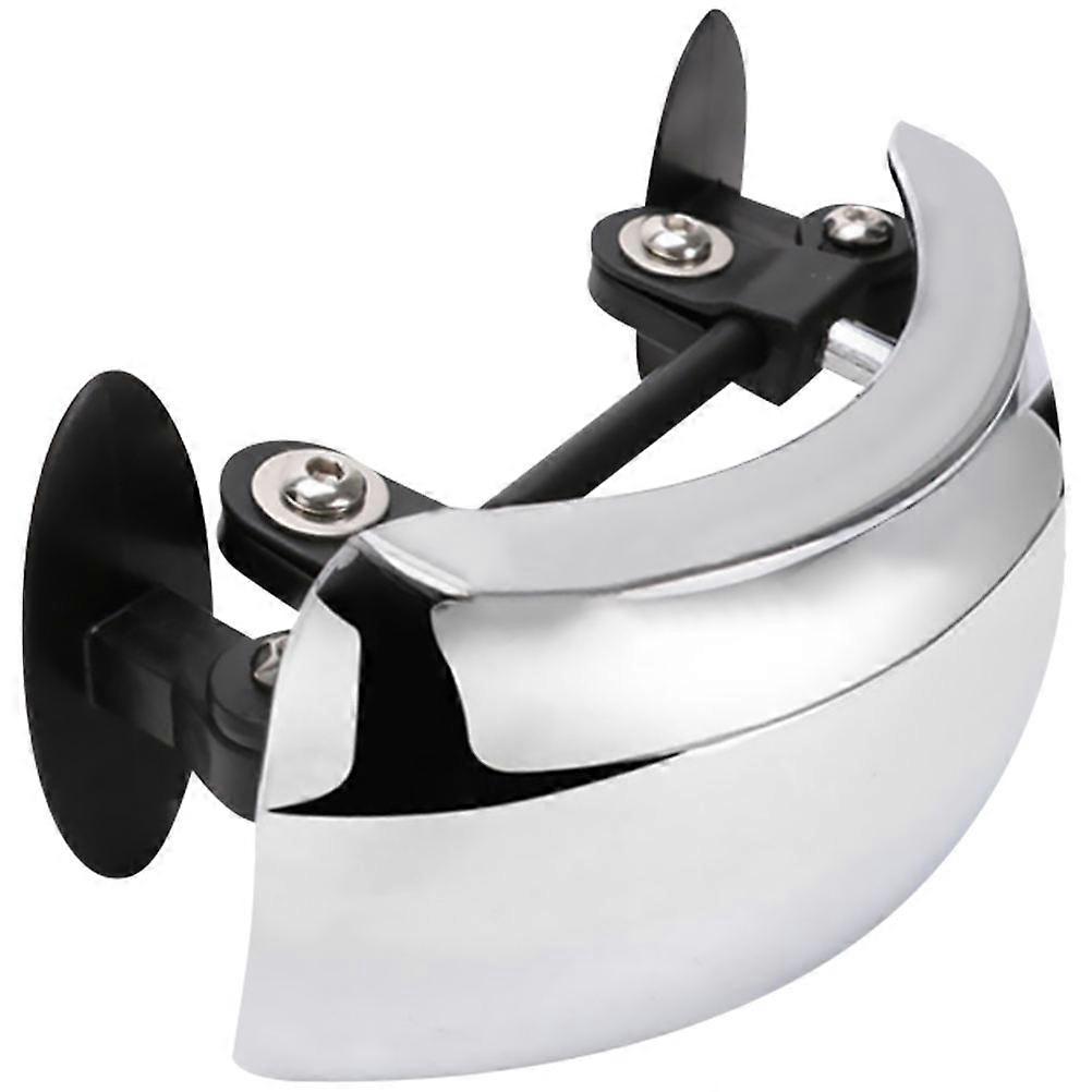 Wide Angle Rearview Mirror for Motorbike Scooter with Convex Lens for Enhanced Safety and Visibility