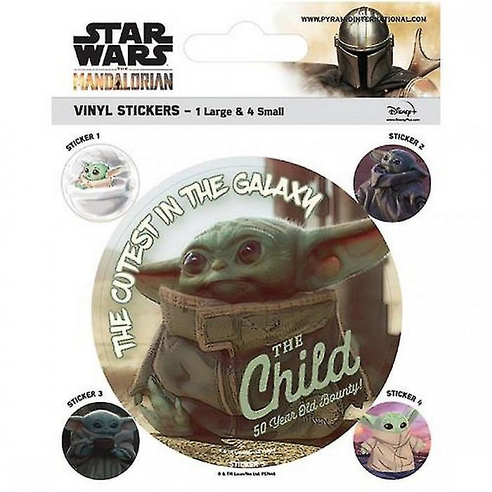 Star Wars The Mandalorian Stickers Set