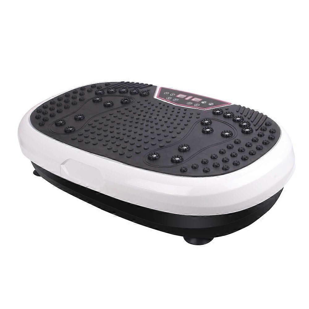 Social Hike White Mini Vibration Platform Mag Net Therapy Vibrating Machine Exercise Plate Vibration Machines