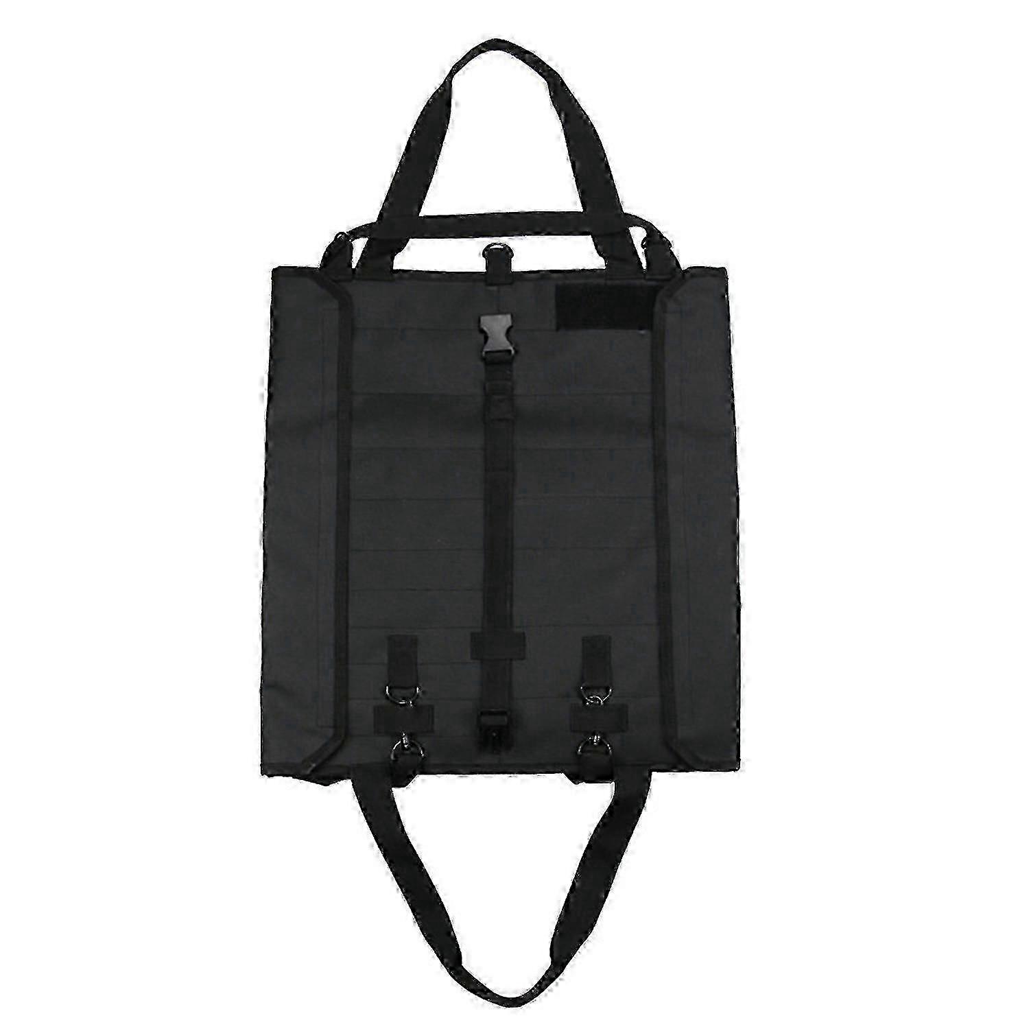 マルチポケットトラベルバッグ600Dオックスフォード防塵ハンギングカーツールバッグブラック