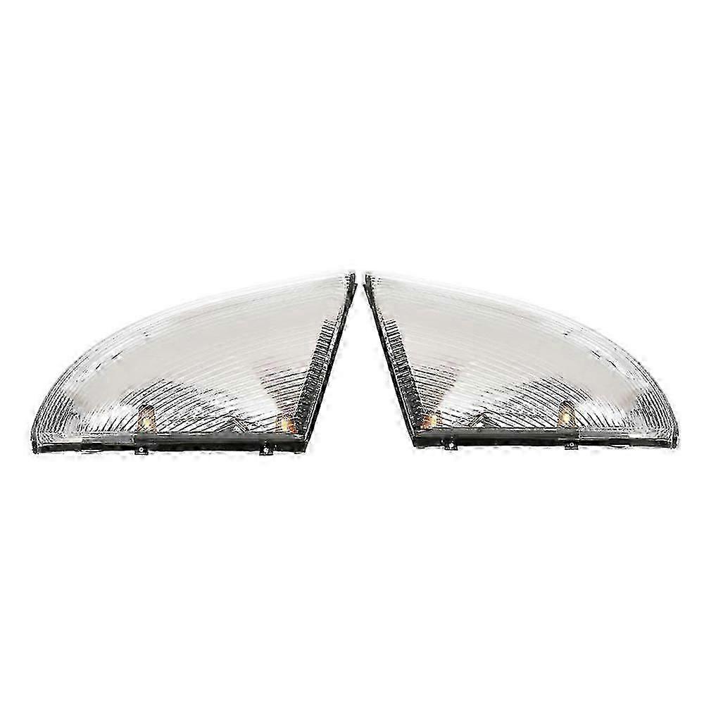 1 Pair Rearview Mirror Light Turn Signal Lamp compatible with 2014-2018 Ram 1500 2500 3500 4500 5500 68232479AA