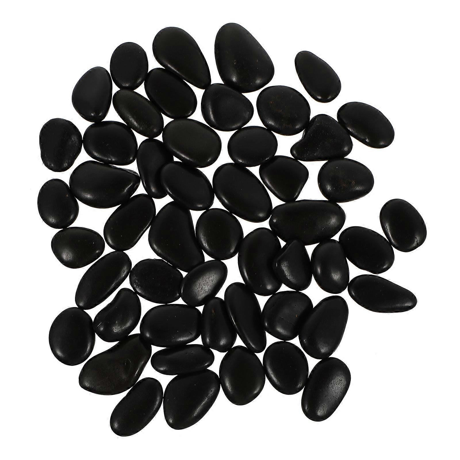 50 Pcs DIY Graffiti Stones Practical Kids Drawing Rocks