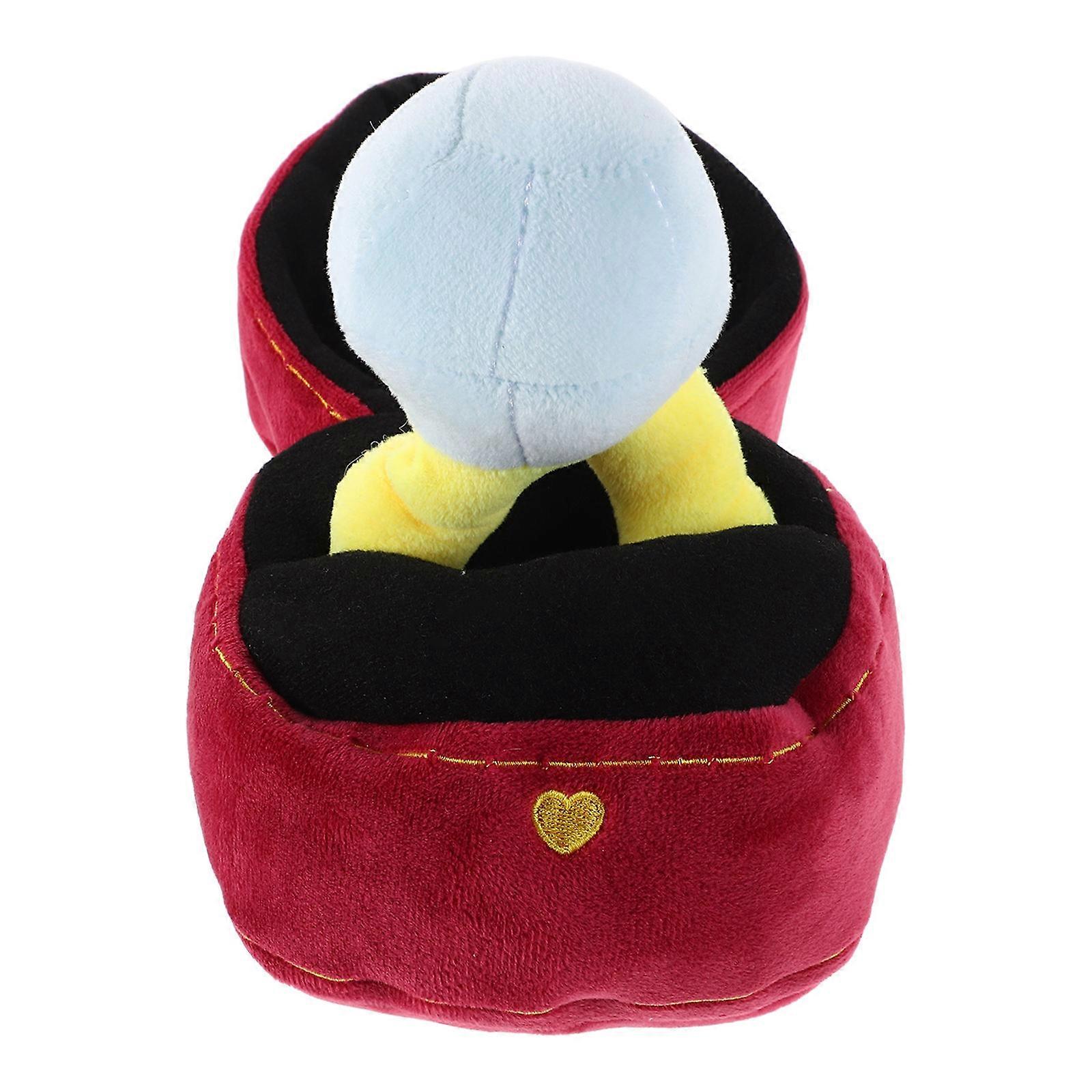 Bague en peluche romantique rembourrée bijoux moelleux pour copines – parfait pour les mariages, les anniversaires, la décoration intérieure – facile à nettoyer et lavable en machine