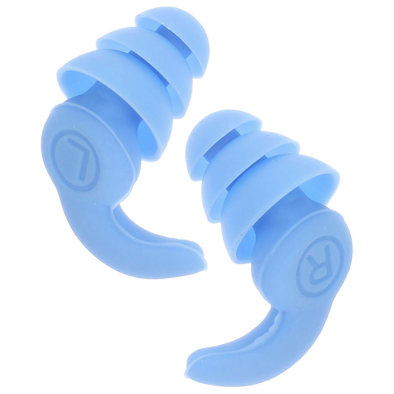 1 Pair Multipurpose Earplugs for Sleeping, Concerts, Swimming, Noise Reduction, Comfortable Ergonomic Design for Protection
