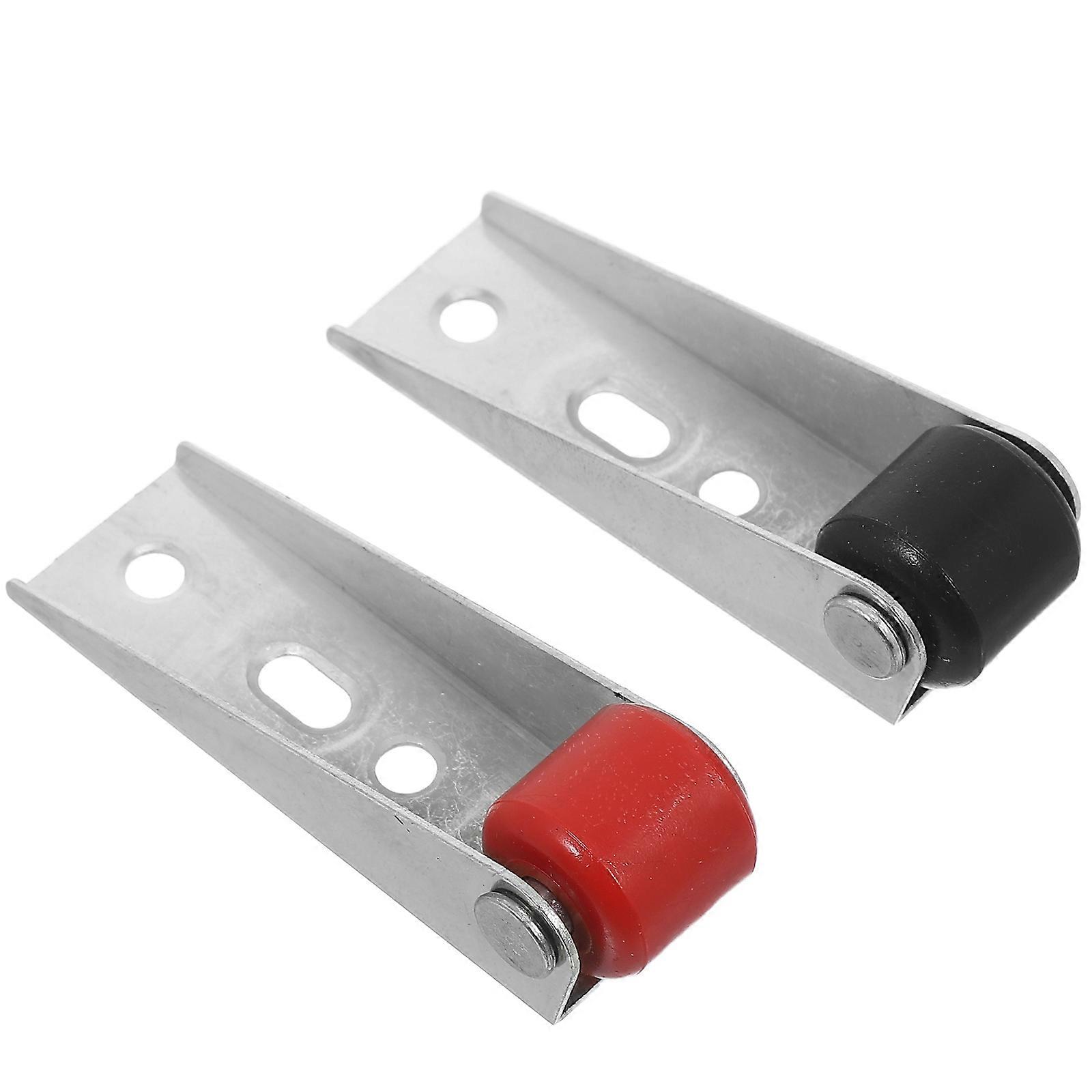 Silent Sliding Door Pulley Wheels for Wooden Gates Heavy Duty Directional Support Caster Replacement for Garden Greenhouse Use