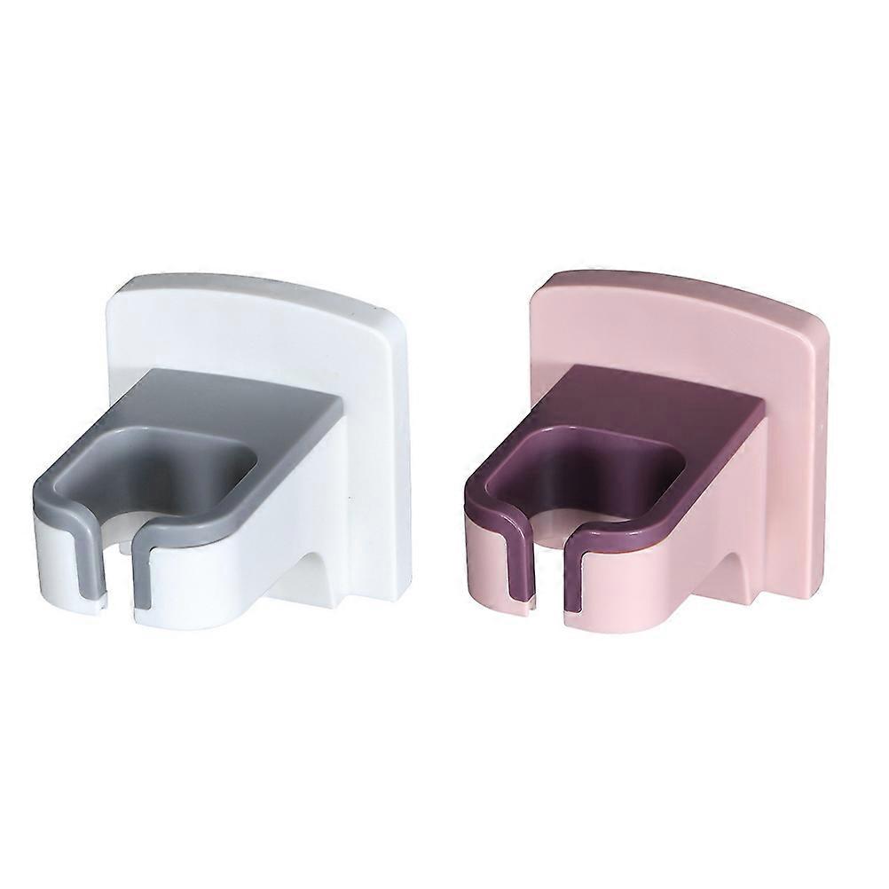 Väggmonterad hårtork hållare badrum hårtork rack för hemmabruk ABS-material 2st