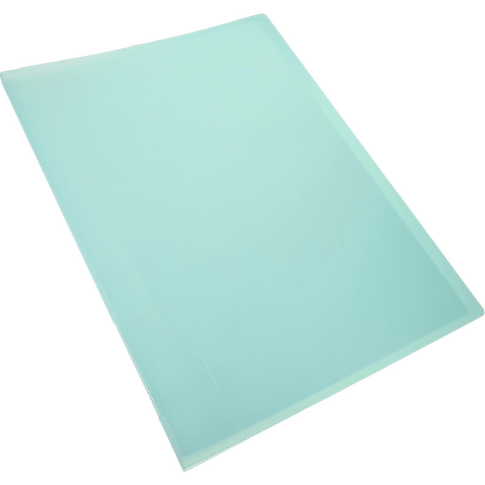 File Organizer Expanding Folder Artwork Protection Office Work Travel Sky-Blue Rectangular 30 Pages Per Folder