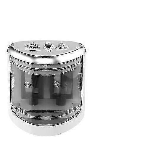 2 Hole Electric Pencil Sharpener Automatic Battery Powered Multifunctional Electric Pencil