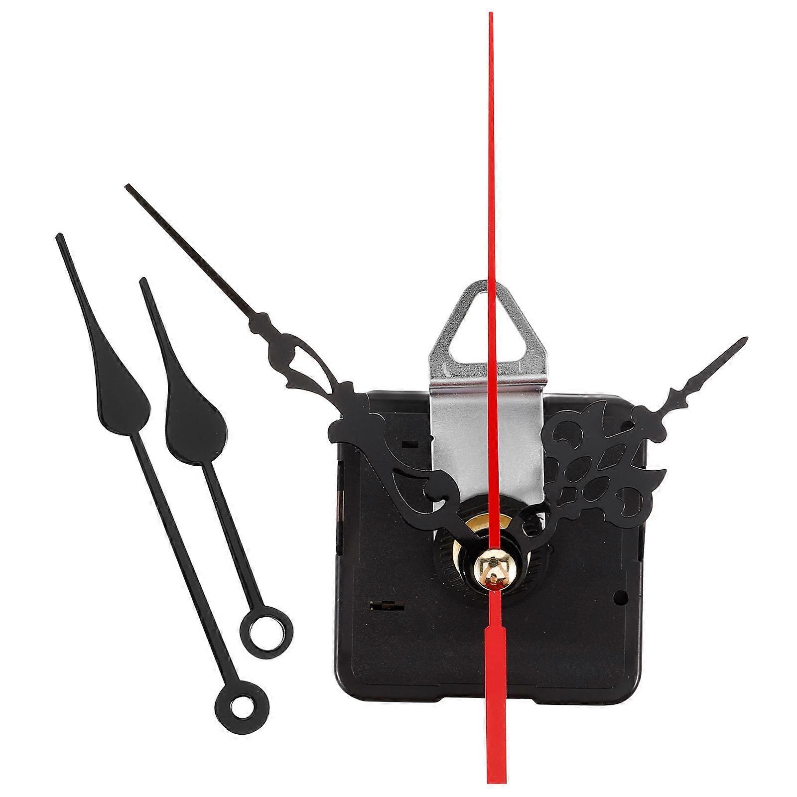 Clock Mechanism Kits Diy Clock Assembly Wall Clock Movement Assorted Color Metal Simple Style 1 Set