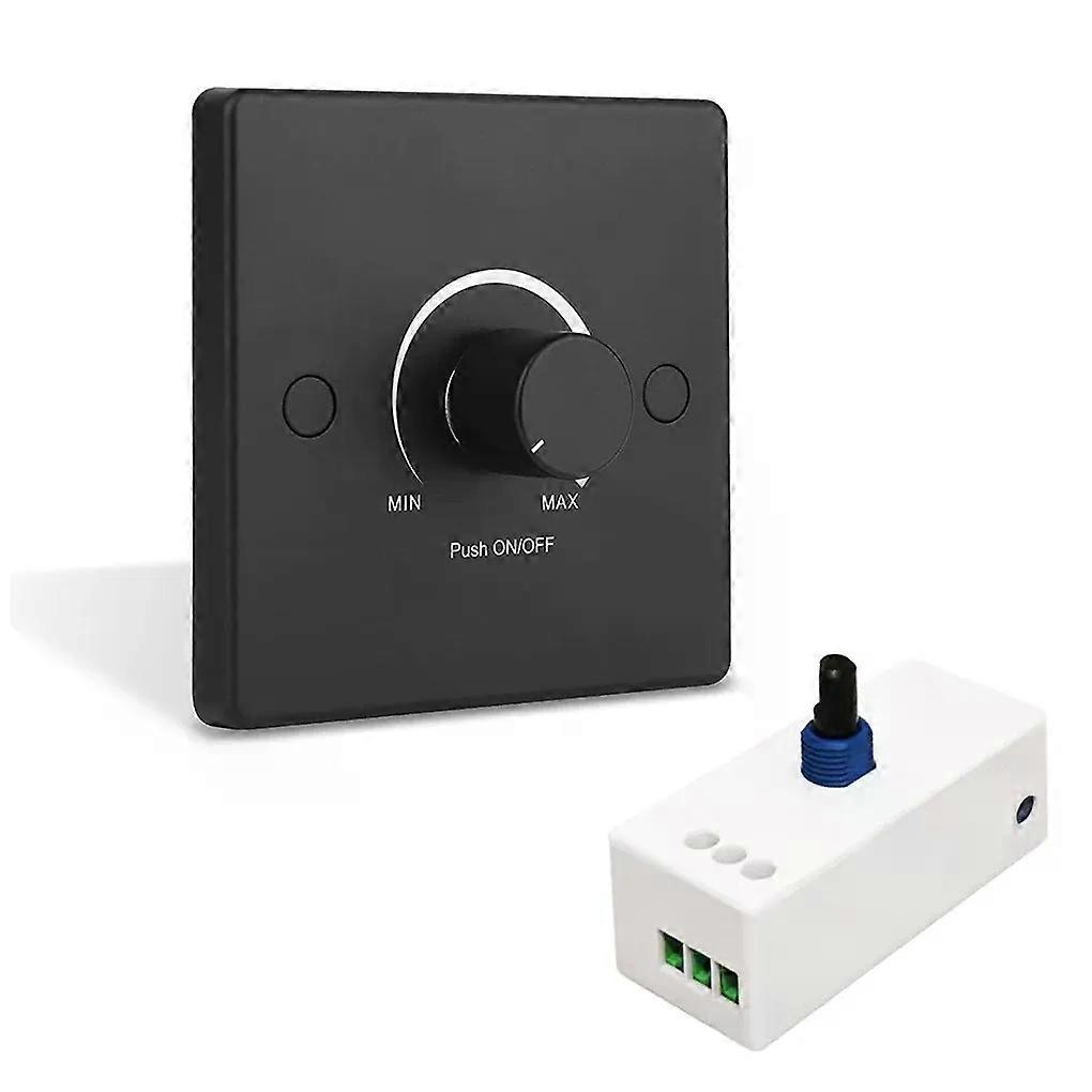 Yacht RV Switch Downlight 12-24V Special LED Dimmer Switch ABS LED Dimming Switch Easy Installation For 12-24V Dimmable Light