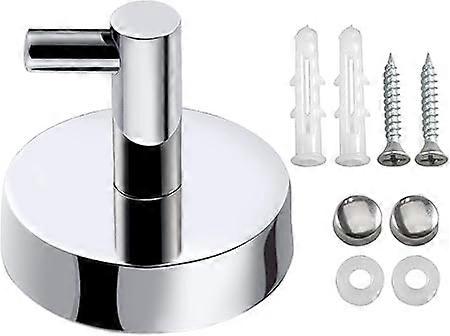 2-piece hook set, solid stainless steel, bathroom hook, towel hook, wall hook, matte brushed