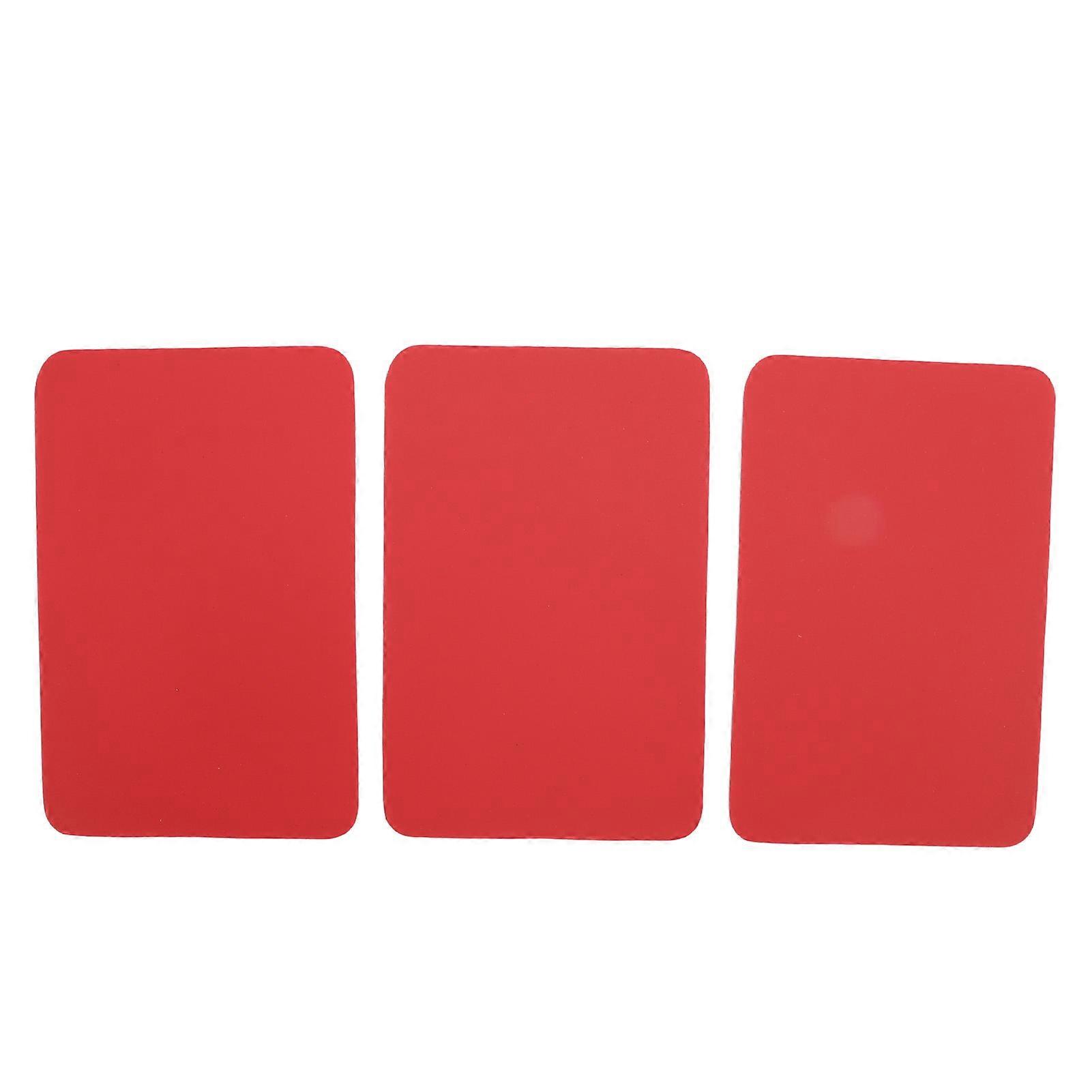 Lot de 3 patchs de réparation imperméables pour kayak, radeau, bateau gonflable, canoë, rouge